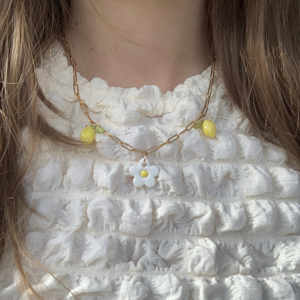 Collier Gioia porté - vue 3