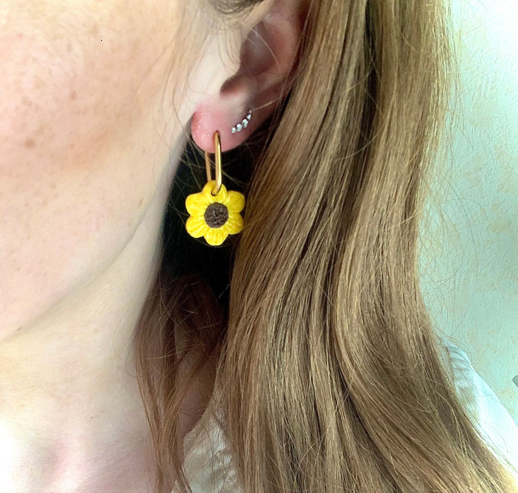 Boucles d'oreilles SUNFLOWER