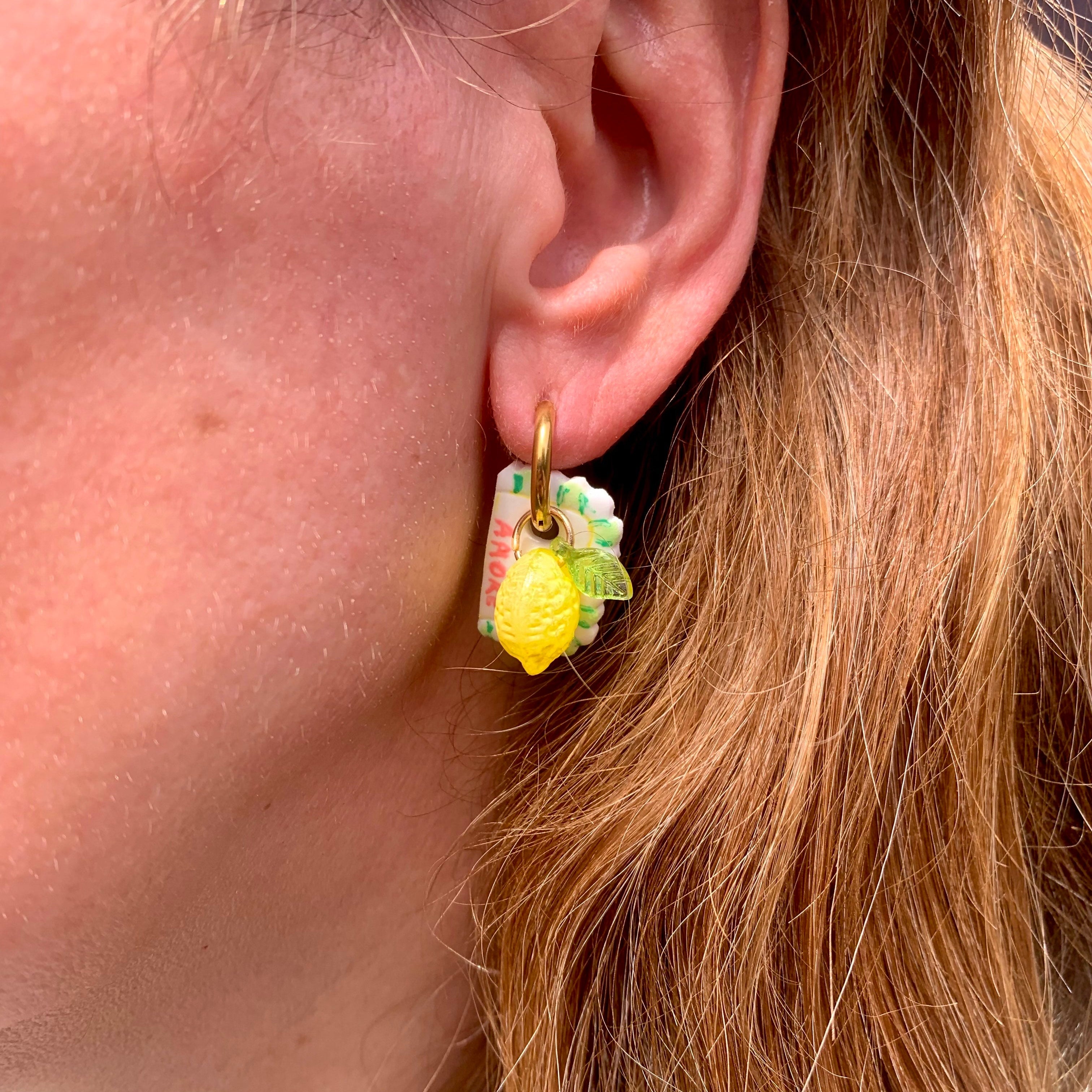 Boucles d'oreilles AMORE