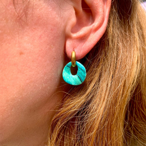 Boucles d'oreilles AQUA