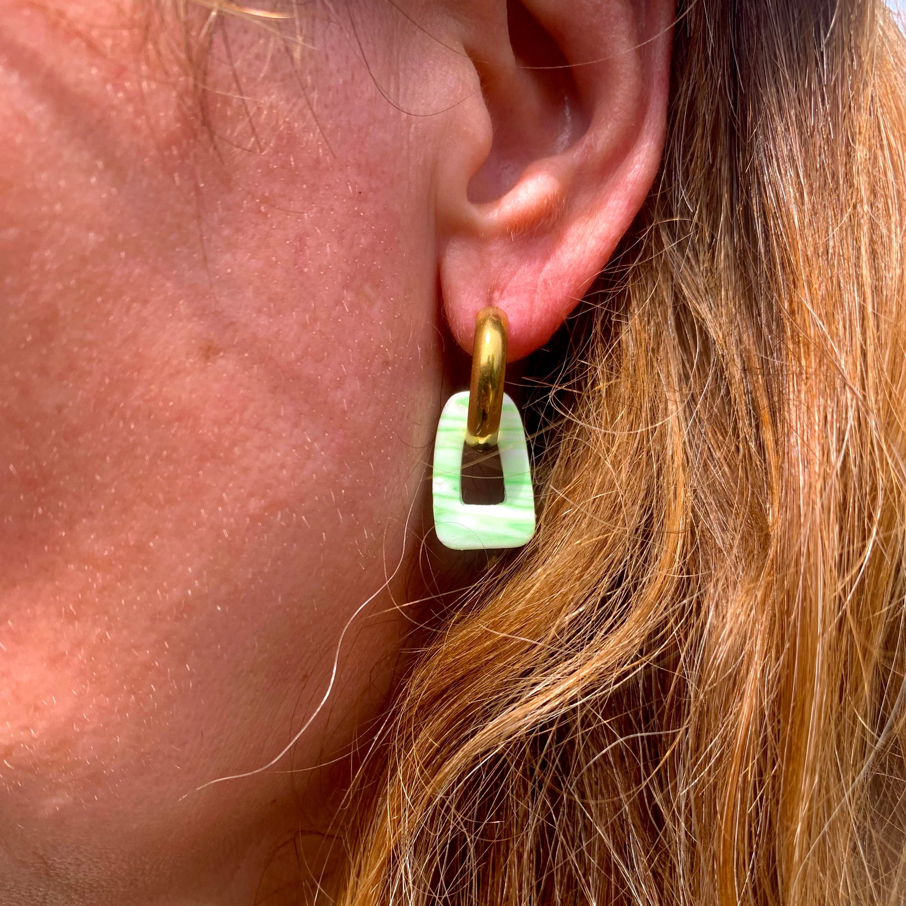 Boucles d'oreilles AMAZONIA