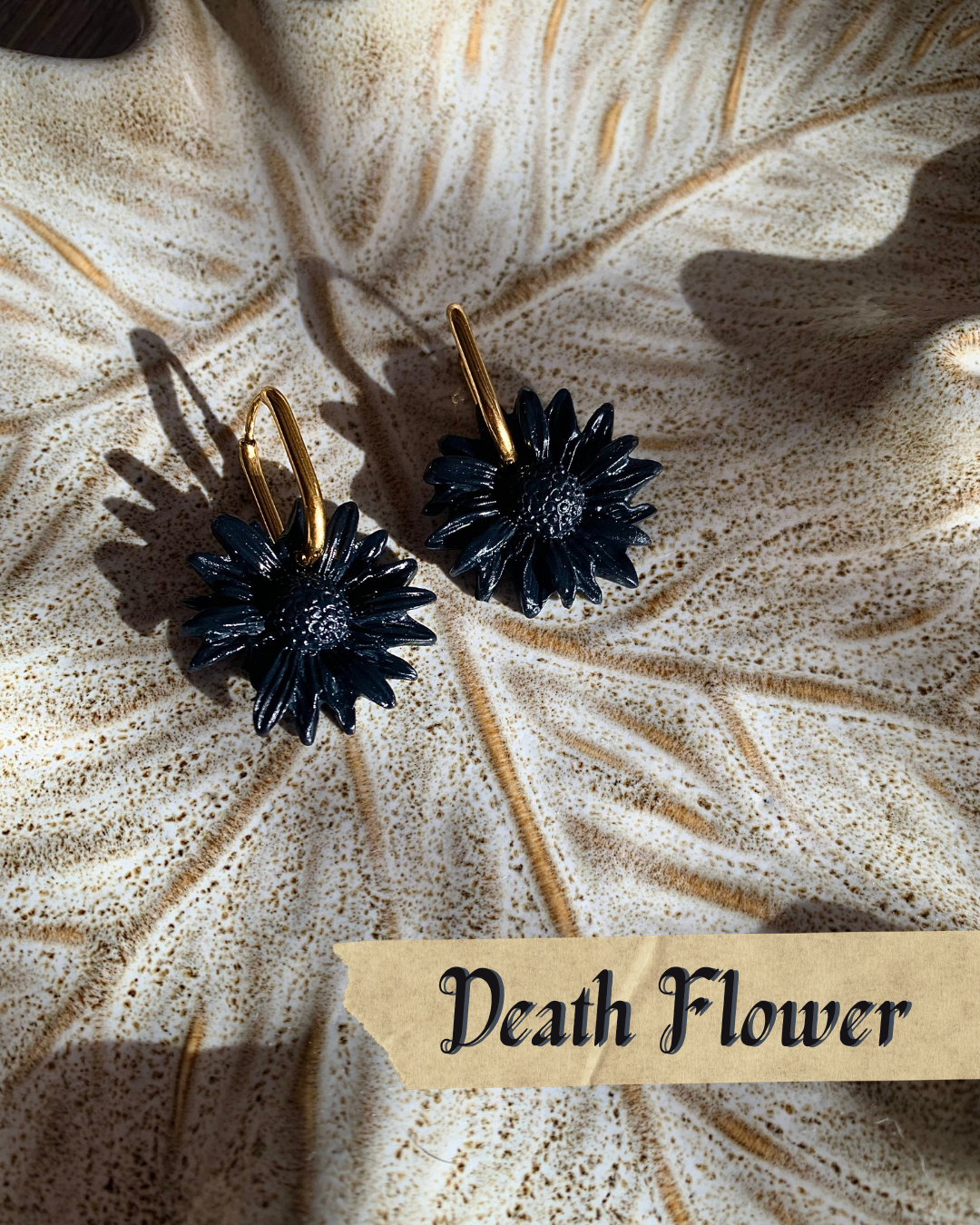 Boucles d'oreilles DEATH FLOWER